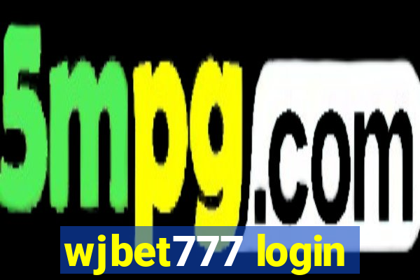 wjbet777 login
